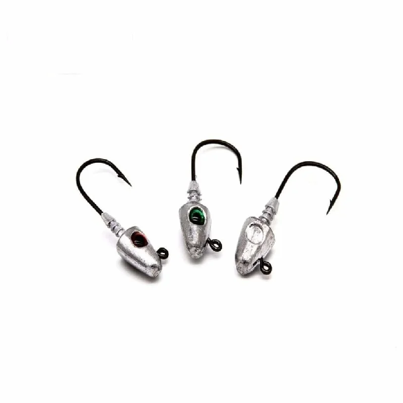budget-friendly fishing rods Mad Mullet Bullet Head Jigheads