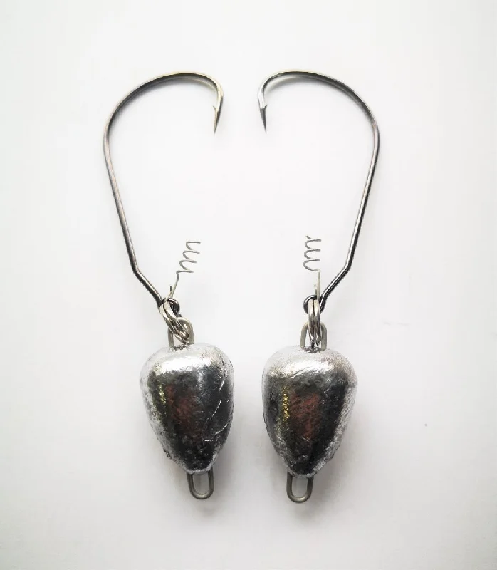 rod holders for kayak fishing Mad Mullet Weedless Jig Heads (2 per pack)
