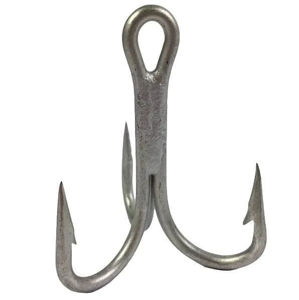retractable fishing rod carriers Mustad 9430-DS 5X Strong DuraSteel Treble Hooks - 25 pack