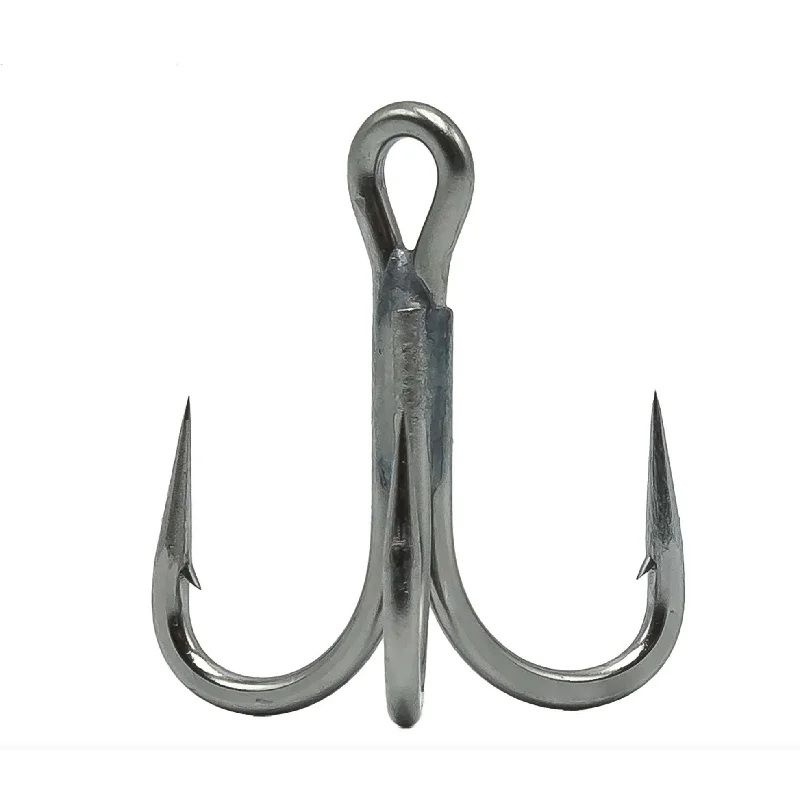 lightweight portable fish finders Mustad Jaw Lok 5X Strong Inline Treble Hook