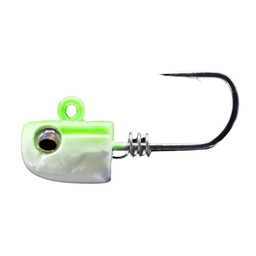 quick-release kayak paddle holders No Live Bait Needed Jig Heads For 3" Paddle Tail Softbait