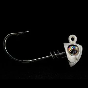 bite alarms for night fishing No Live Bait Needed (NLBN) Screwlock Jigheads for 5" Bait (2 Pack)