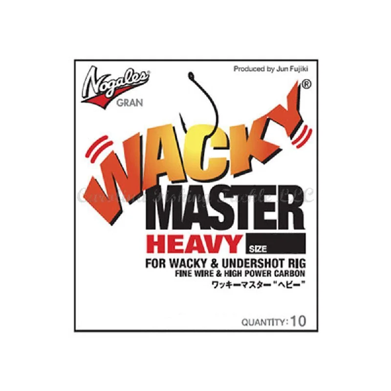 lightweight saltwater jigging reels Nogales Gran Wacky Master Heavy Hook 10pk