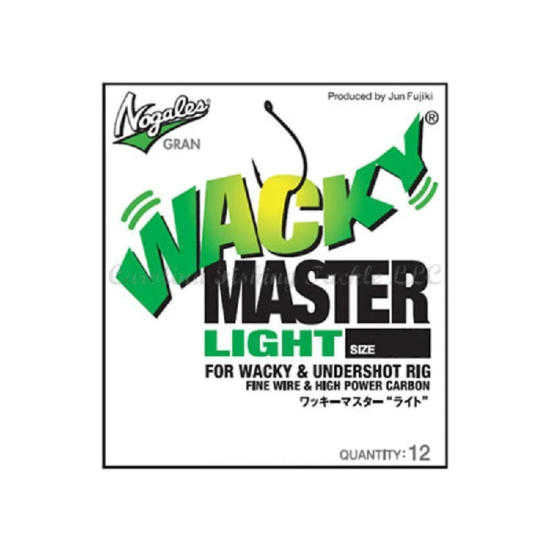 circle hooks for catfish Nogales Gran Wacky Master Light Hook 12pk