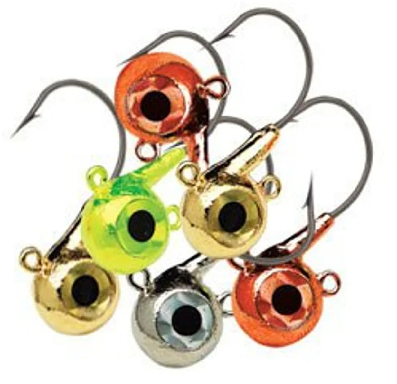 waterproof fishing phone cases Northland Tackle Metallic Fire-Ball Jighead - 6 Pack