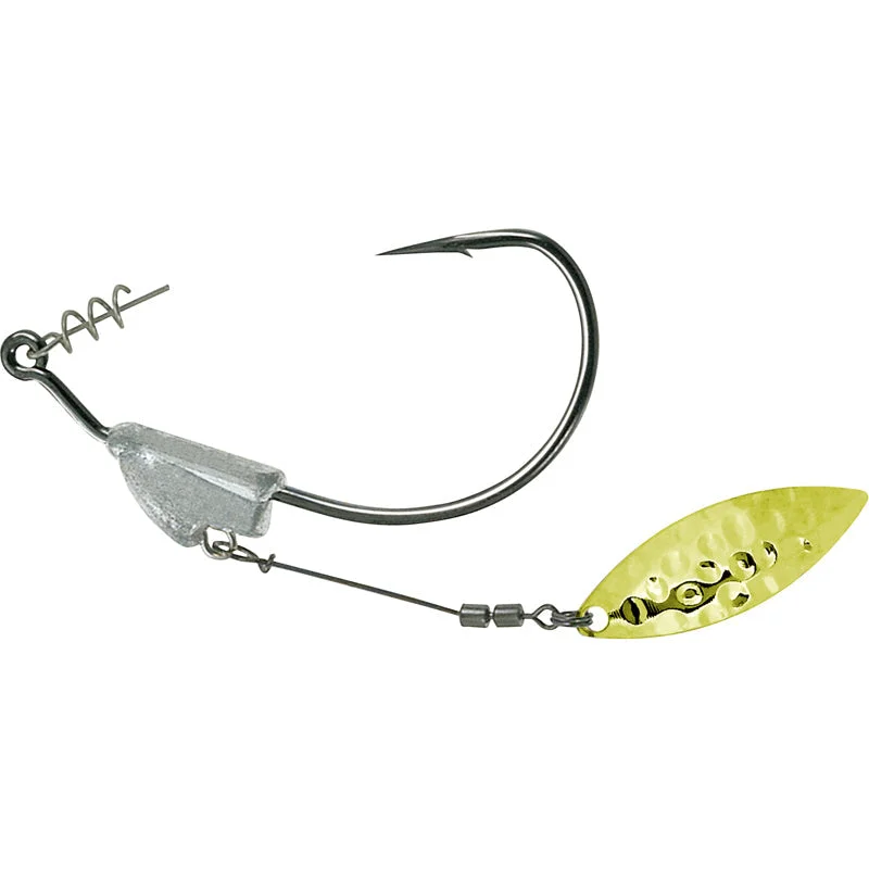 LED night fishing rod tip lights Owner Flashy Swimmer Gold Willow 2pk