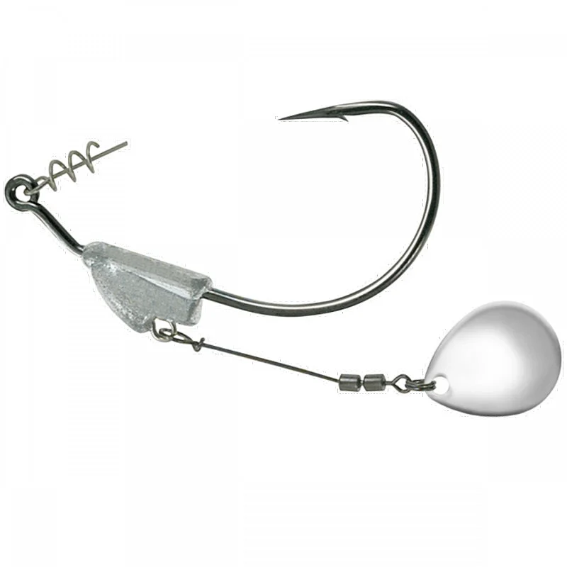 best paddle tail swimbaits Owner Flashy Swimmer Silver Colorado 2pk