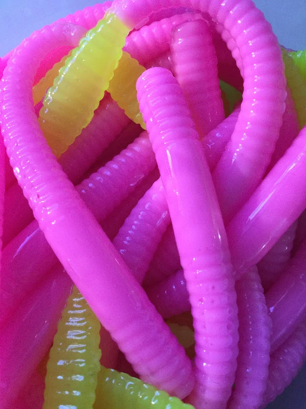 top-rated fish lip grippers Pink Lemonade- Viper Tail Worm