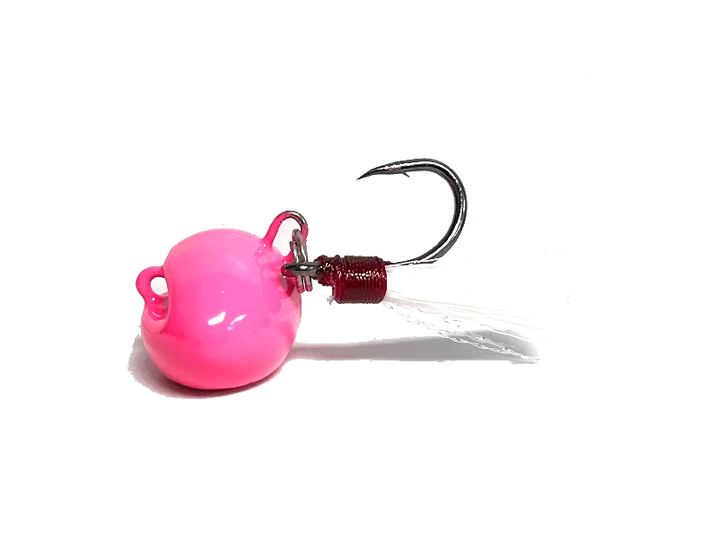 all-weather fishing clothing Pink / White Swinging Pompano Jigger Fleas