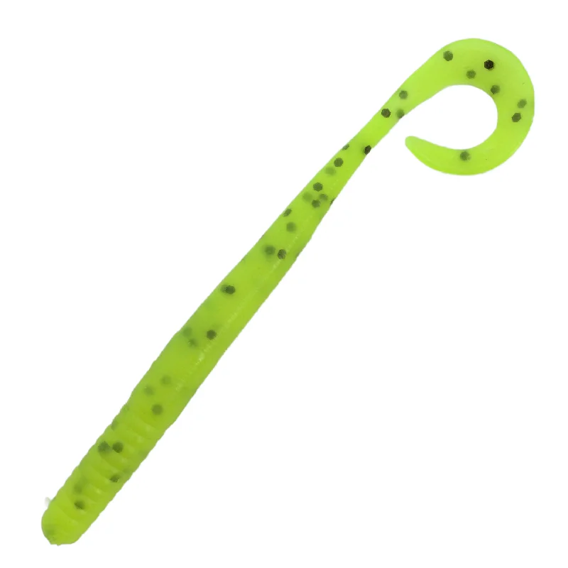 best waterproof baitcasting reels Pucker Up 10 pack- Curlytail Worm 4.5"