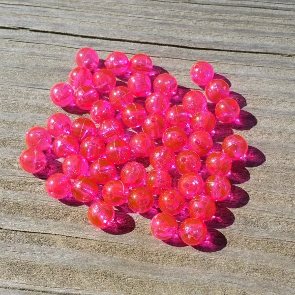 floating minnow lures for trout Purple Taco Cateye Beads 8mm Pink 50 pk 212
