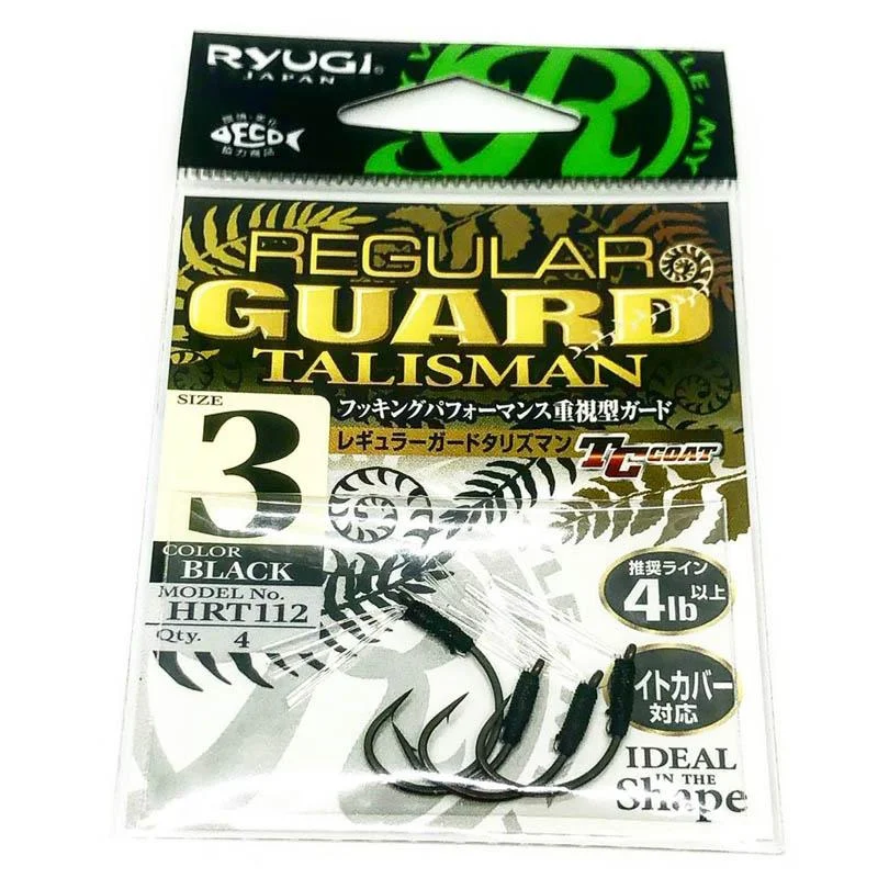 floating wading nets for fly fishing RYUGI Hooks Regular Guard Talisman (TC Coat) 4pk floating wading nets for fly fishing RYUGI Hooks Regular Guard Talisman (TC Coat) 4pk