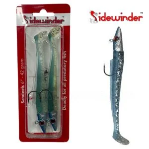 Abu Garcia spinning reels best price Sidewinder Rattleback Jig Head Sandeels Blue Glitter 6" 42g (2 Pack) Abu Garcia spinning reels best price Sidewinder Rattleback Jig Head Sandeels Blue Glitter 6" 42g (2 Pack)