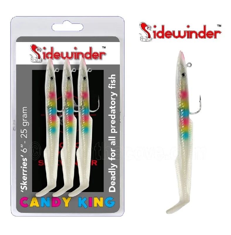 beginner fishing tackle kit Sidewinder Skerries 6" 25g Candy King Pack Of 3 Fishing Lures beginner fishing tackle kit Sidewinder Skerries 6" 25g Candy King Pack Of 3 Fishing Lures