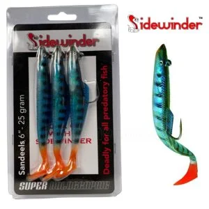 best artificial bait for trout Sidewinder Super Holographic Sandeel 6" 25g Mackerel Fire (Pack of 3 Lures) best artificial bait for trout Sidewinder Super Holographic Sandeel 6" 25g Mackerel Fire (Pack of 3 Lures)