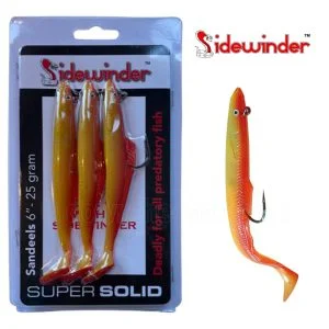 spinning vs baitcasting reels Sidewinder Super Solid Sandeel 6" 25g Rhubarb & Custard Pack Of 3 Fishing Lures spinning vs baitcasting reels Sidewinder Super Solid Sandeel 6" 25g Rhubarb & Custard Pack Of 3 Fishing Lures