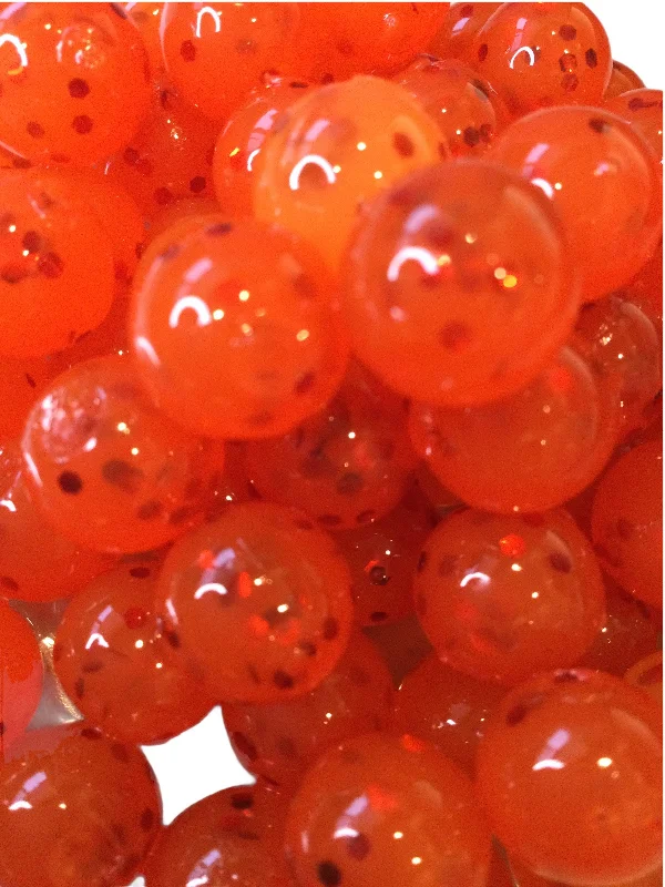 Clear Orange Speckle