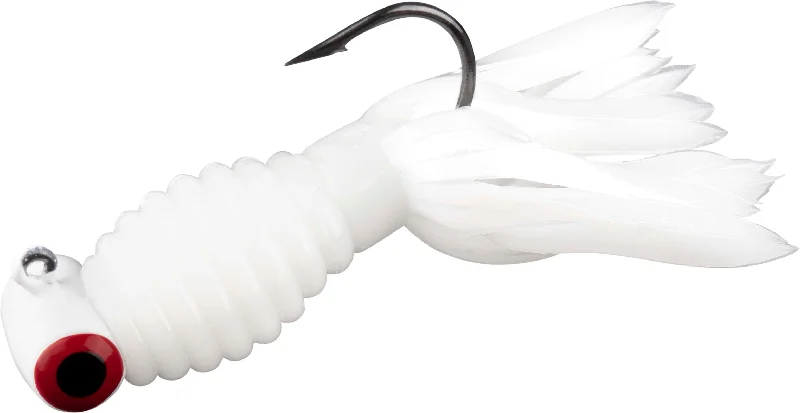 wading staff for fly fishing Mr. Crappie Sausage Heads w/ Crappie Thunder Pre-Rigged Jighead