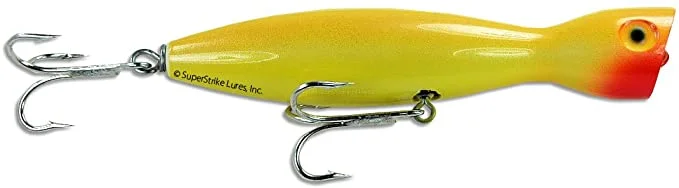 ultra-lightweight micro spinning rods Super Strike Little Neck Popper 1-1/2oz PP4W-008 All Yellow ultra-lightweight micro spinning rods Super Strike Little Neck Popper 1-1/2oz PP4W-008 All Yellow