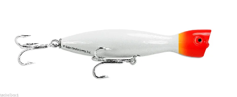 fishing tackle storage solutions Super Strike Little Neck Popper 2-3/8oz- White/Red Head fishing tackle storage solutions Super Strike Little Neck Popper 2-3/8oz- White/Red Head