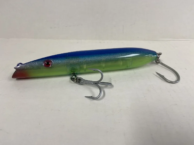affordable fly fishing rods Super Strike  Zig Zag 2 3/8 ZZ6W-000 Trans Blue/Neon Yellow