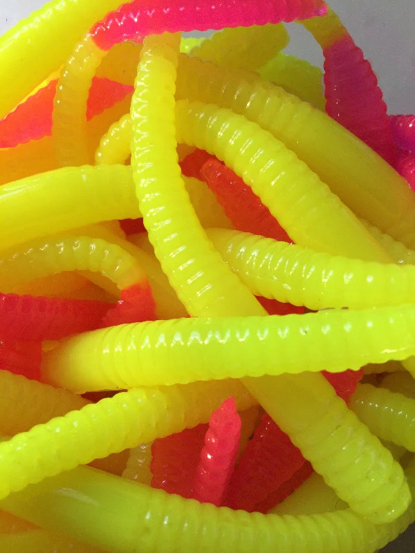 night fishing glow stick bobbers Toxic Avenger- Viper Tail Worm