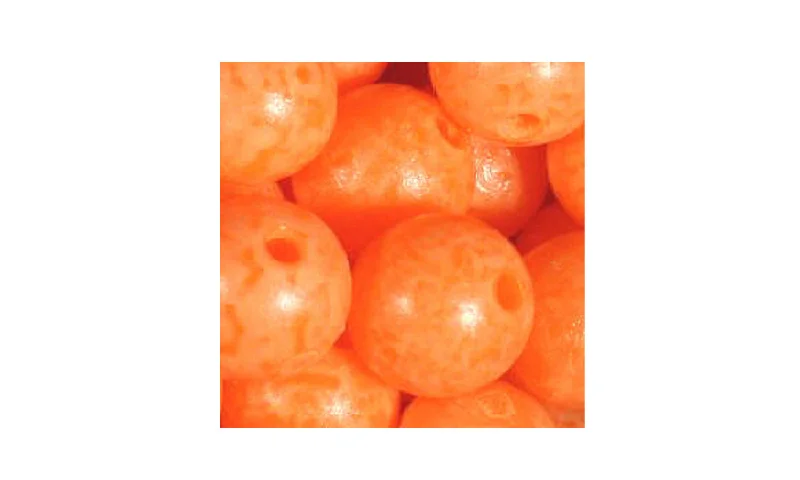 top-rated bass jigs for tournament fishing Troutbeads mottled 10MM Sun Orange-30 MB15-08