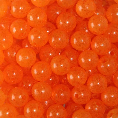 Mottled Orange-Clear
