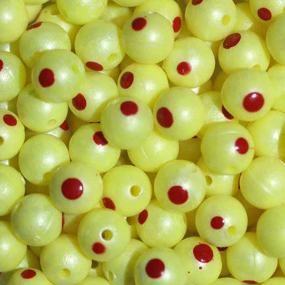 Blood Dot Chartreuse Pearl