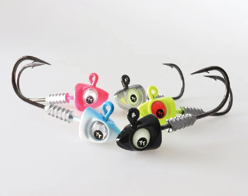 saltwater pier fishing rigs TT Big EyeZ Jig Heads