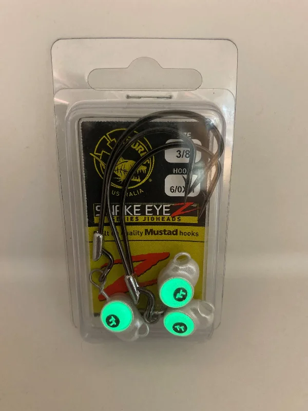 high-speed trolling reels for offshore fishing TT Lures Snake Eyez Pearl XH Jigheads