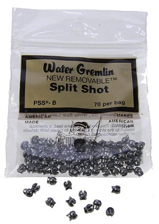 ultra-light inline spinners Water Gremlin Removable Split Shot