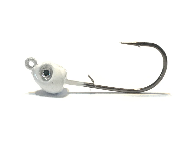 best saltwater spinning reel under 200 White J-Slammer Saltwater Jig Heads 3pk