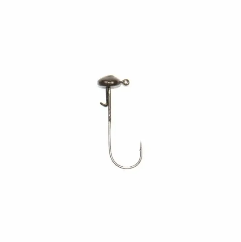 top-rated hybrid fishing lines X-Zone Green Pumpkin Ned Rig Head (5 Pk)