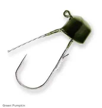 titanium leader wires for saltwater fishing Z-Man Weedless Finesse Shroomz Jig Head (5 Pk)